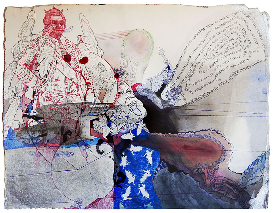 Firoz Mahmud (Bangladesh), Ouponibeshik/Porouponibeshik (‘Colonial/Postcolonial’), 2017.