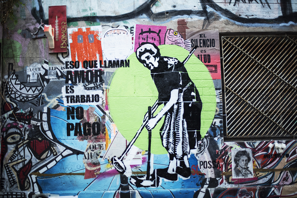 Ailén Possamay, What they call love is unpaid labour, Buenos Aires, 2019.