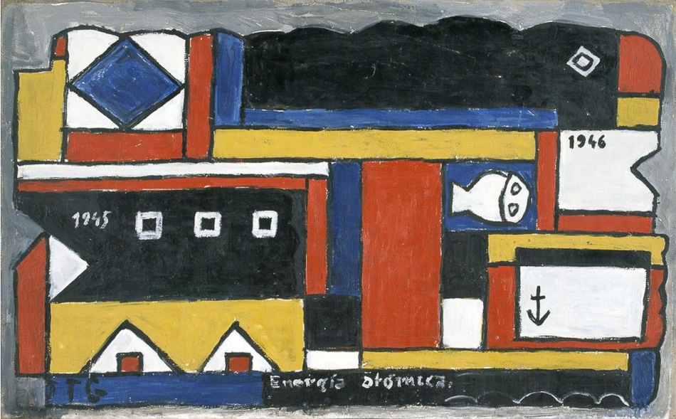 Joaquín Torres García (Uruguay), Energía Atómica (Atomic Energy), 1946.