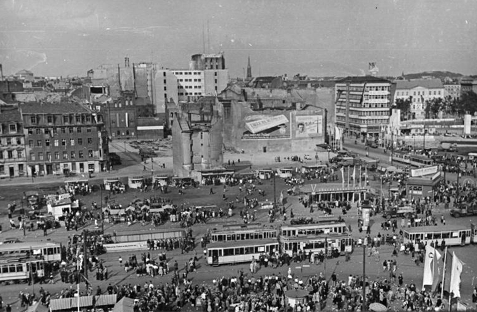 Berlin, Alexanderplatz, Trümmer, Ruinen