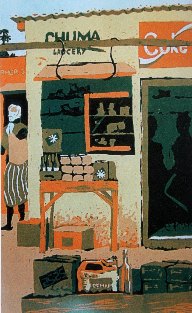 Lutanda Mwamba (Zambia), Chuma Grocery, 1993.