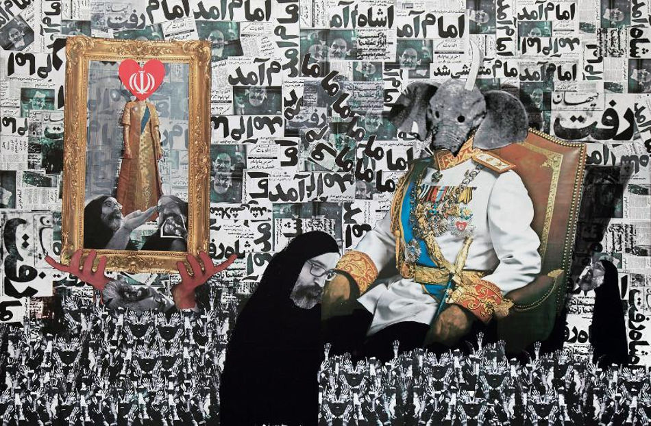 Ramin Haerizadeh (Iran), He Came, He Left, He Left, He Came, 2010.