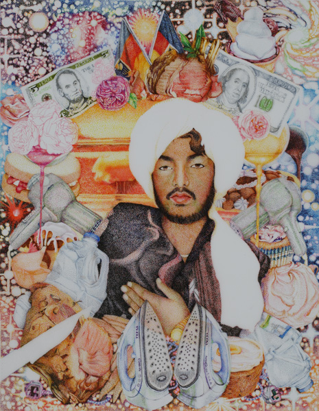 Faiza Butt (Pakistan), Get Out of My Dreams I, 2008.