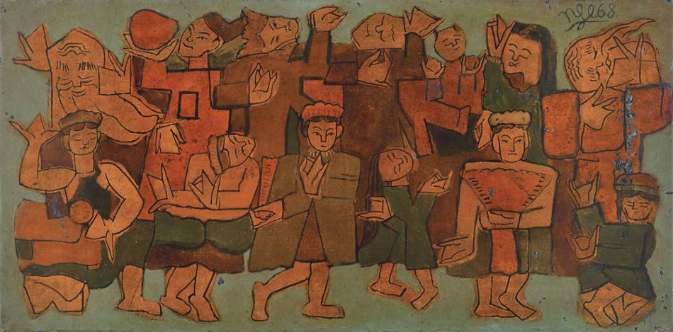 Nguyễn tư Nghiêm (Vietnam), The Dance, 1968.