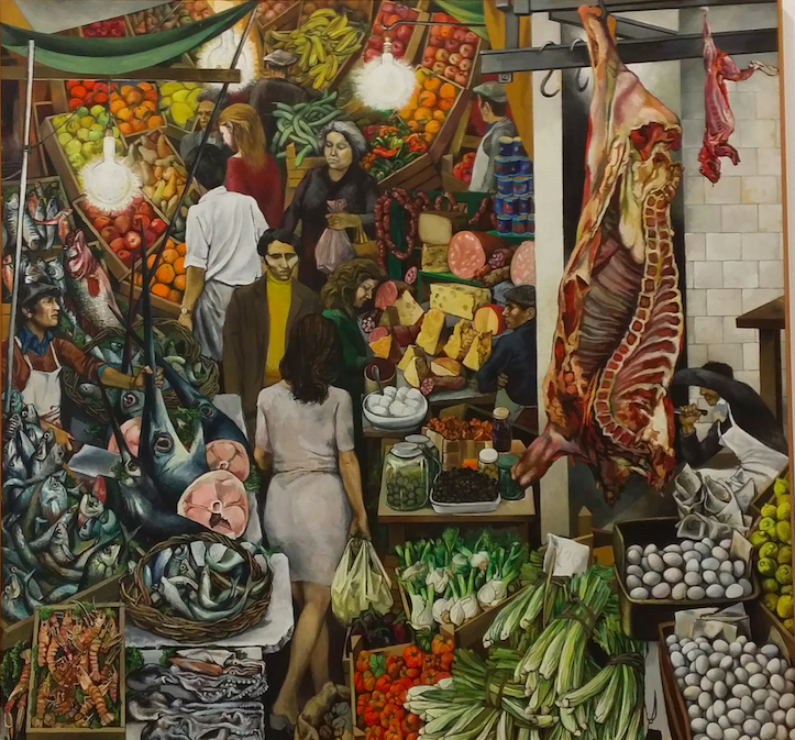 Renato Guttuso (Italy), La Vucciria, 1974.