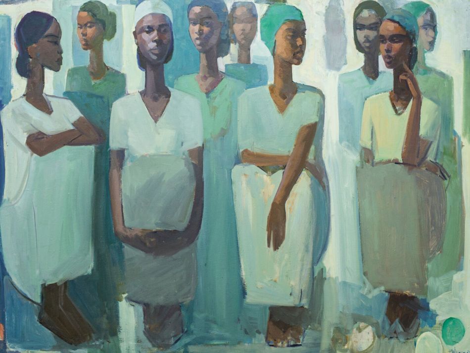 Tadesse Mesfin (Ethiopia), Pillars of Life: Harmony, 2018.