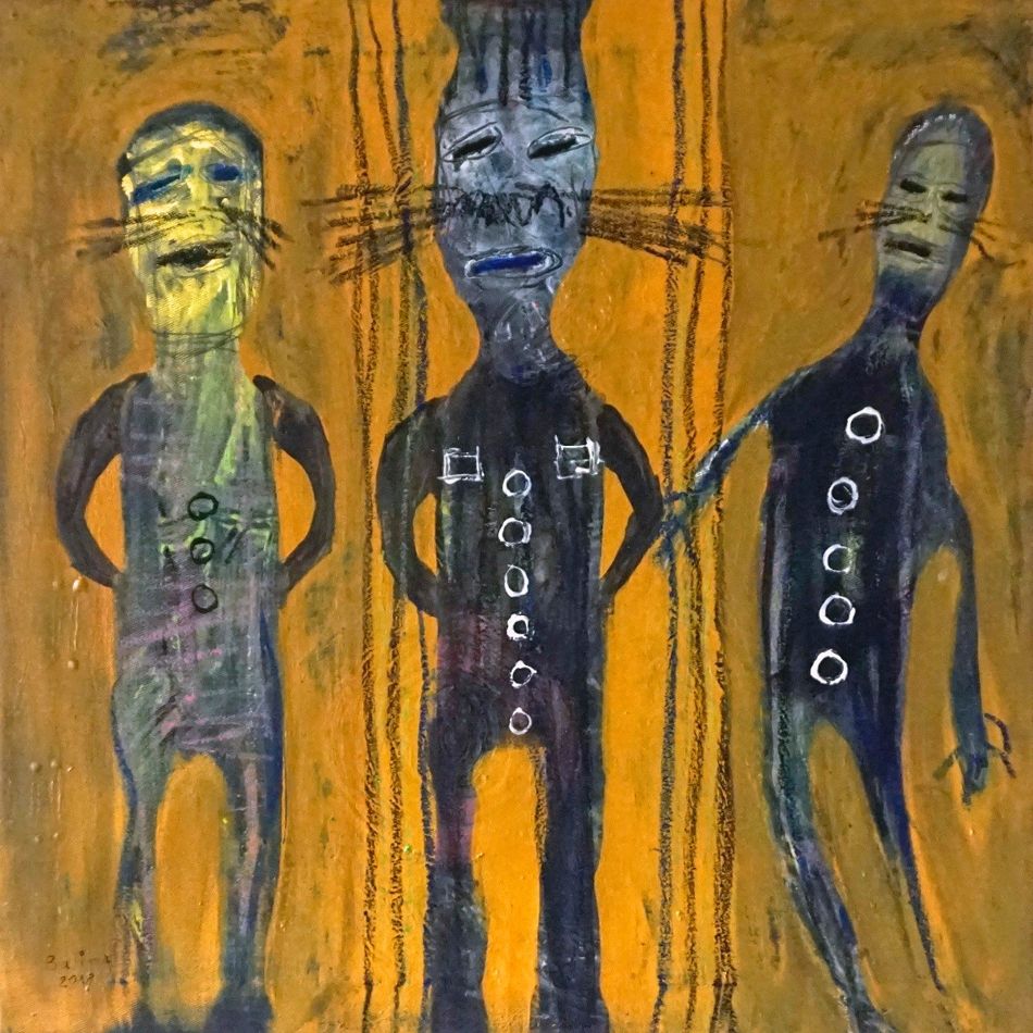 Wilfried Balima (Burkina Faso), Les Trois Camarades (‘The Three Comrades’), 2018.