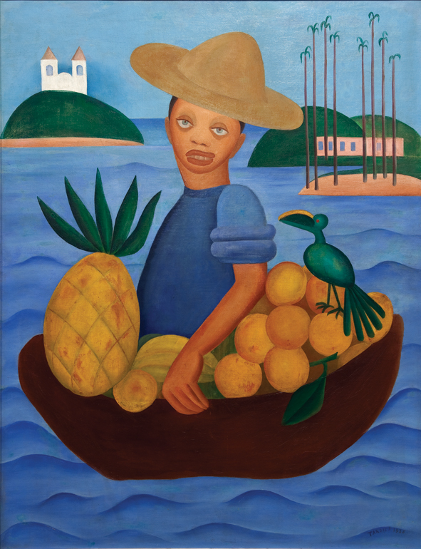 Tarsila do Amaral (Brazil), The Fruit Vendor, 1925.