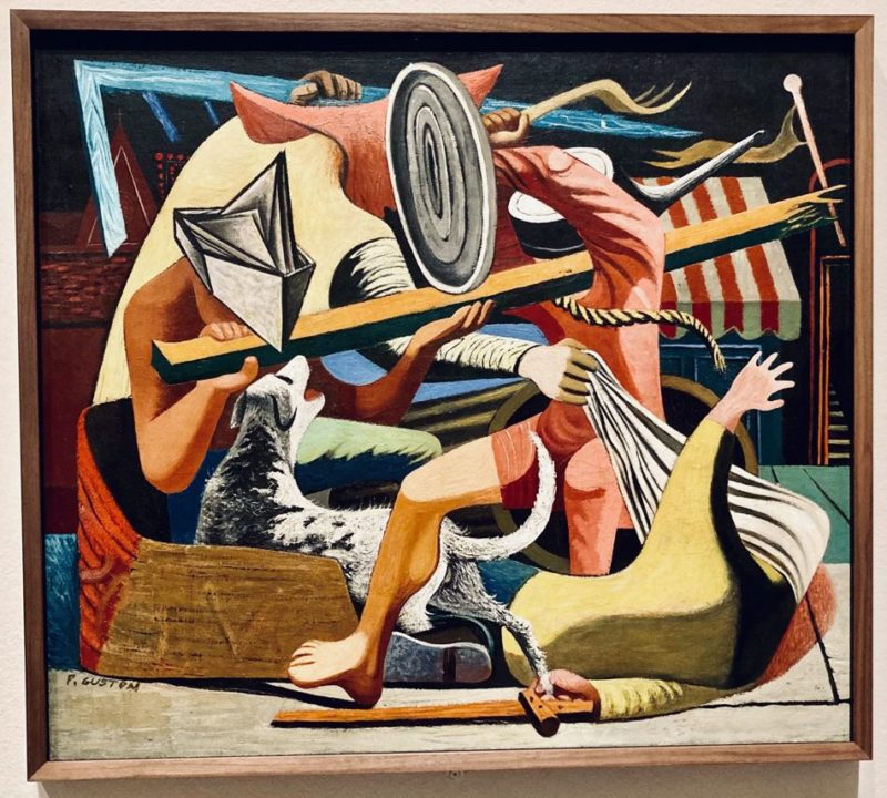 Philip Guston (Canada), Gladiators, 1940.