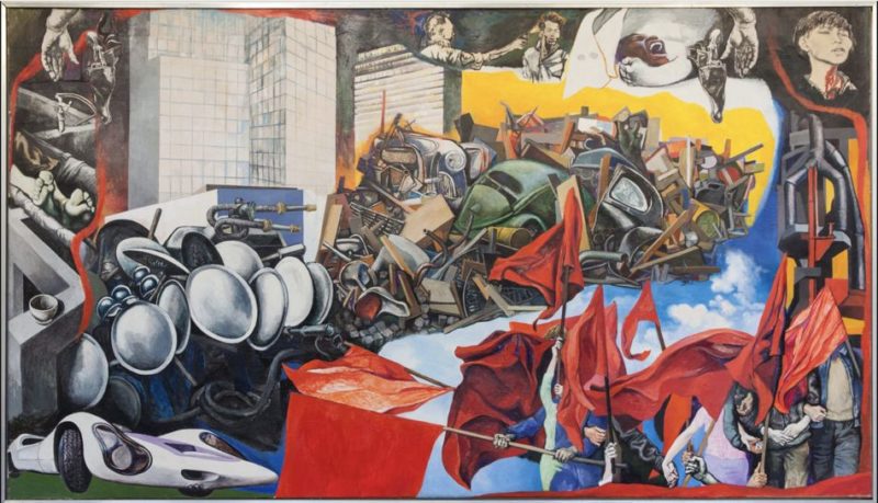 Renato Guttuso (Italy), May 1968, 1968.